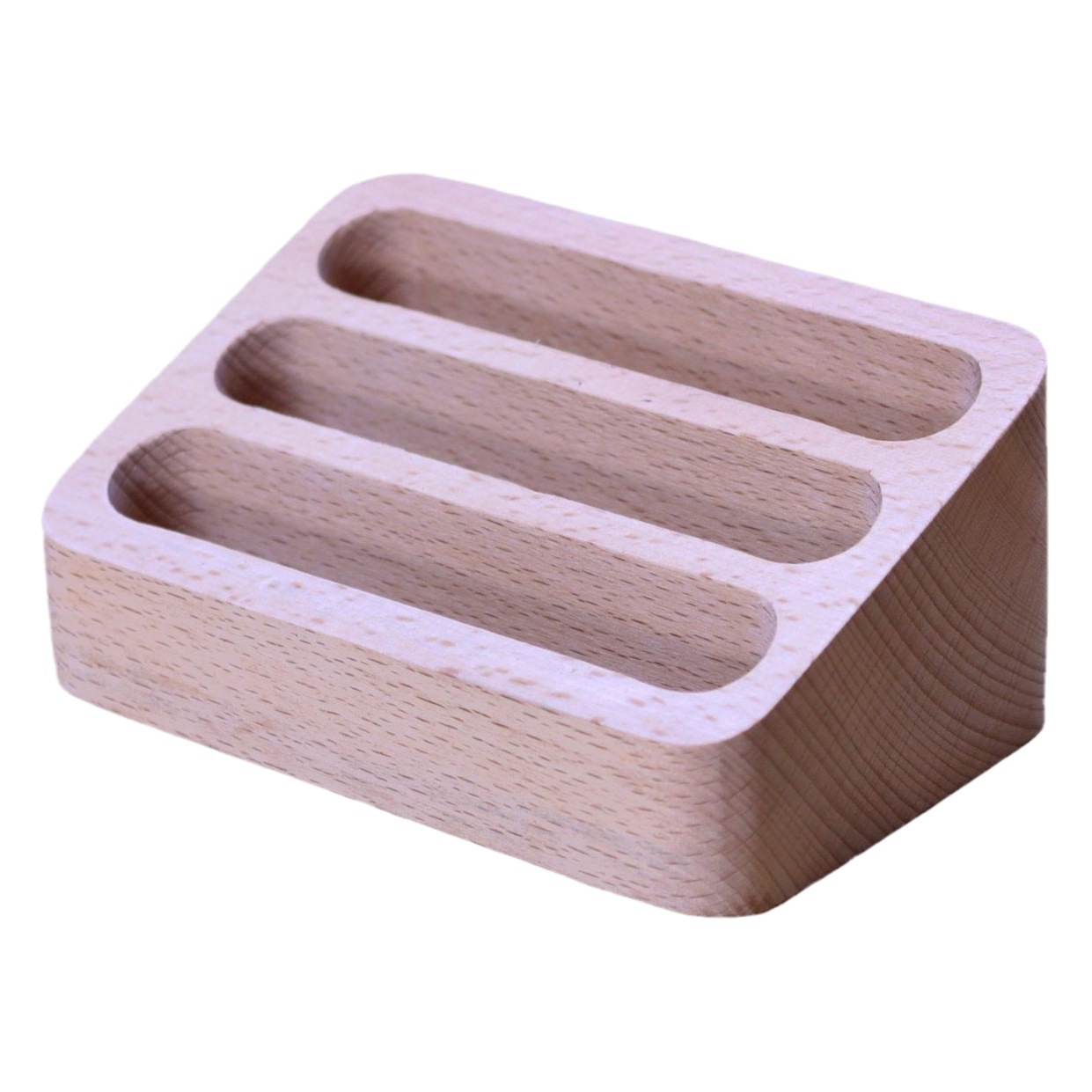 Creative Black Walnut Beech Wood Card Holder Business Office Card Holder Card Holder Card Holder Card Storage Box Card Holder