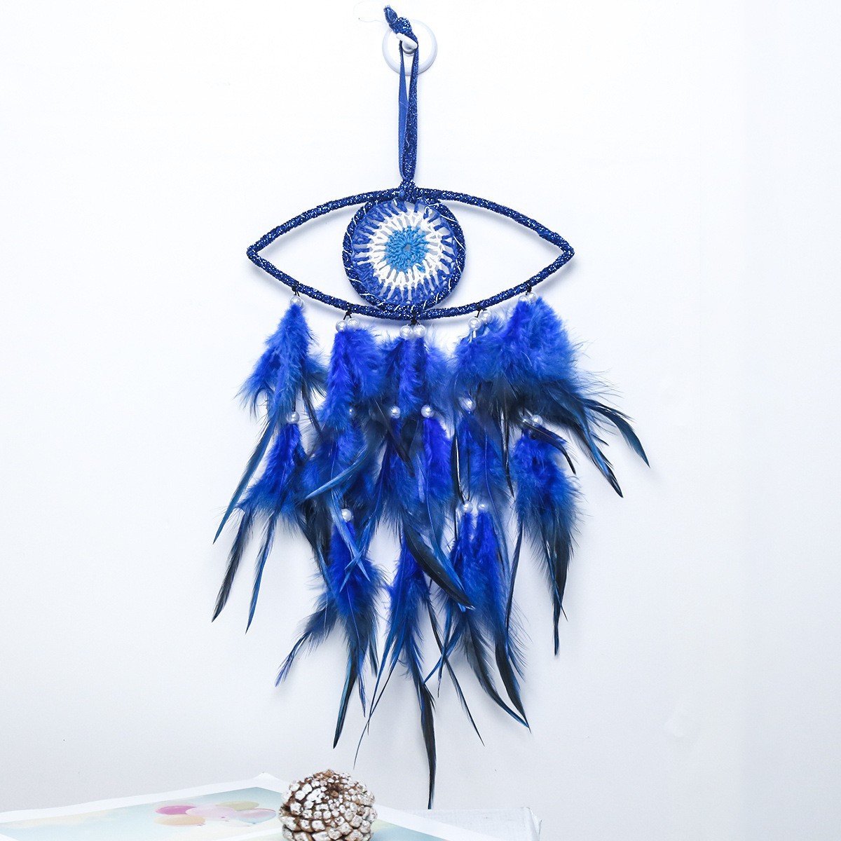 Picture of Devil's Eye dream catcher holiday gift home decoration wall hanging bedroom bedside wall decoration pendant dream catcher