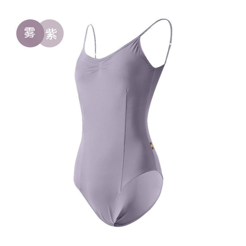 Picture of Jasmine Dance Suit Gymnastics Suit Female Adult Art Test Sling High Hip Body Suit Ballet Training Suit Waist Sling