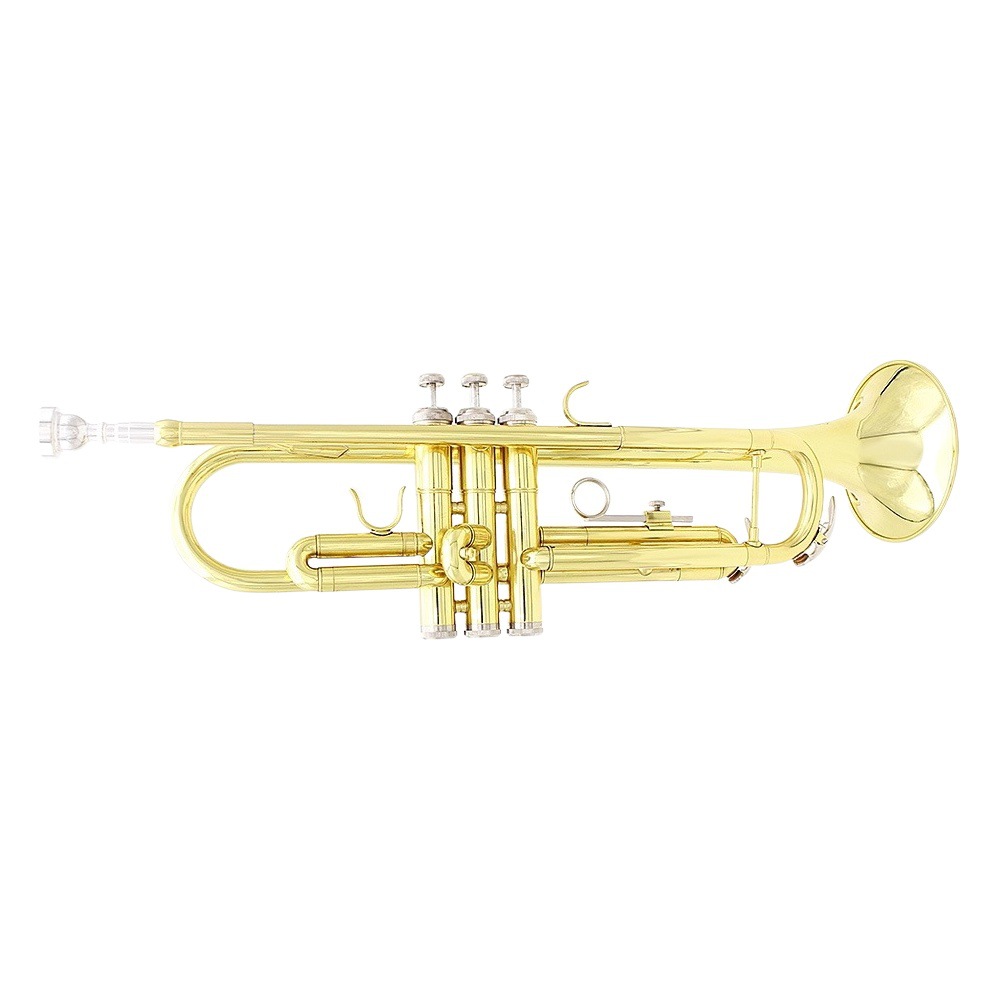 Brass Western Musical Instruments small size B- tone Brass small size Foam Box Students Beginner Professional Playing Three-tone small size