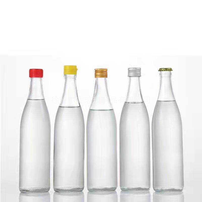 Picture of Factory in stock wholesale one Jin white wine bottle 500ml niu er same style home-brewed empty wine bottle sealed transparent exquisite