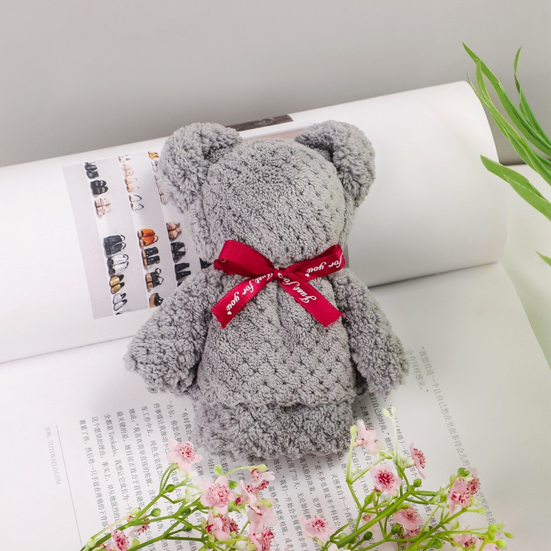 Picture of Bear Towel Hand Gift Wedding Gift Birthday Return Gift Wedding Shop Christmas Gift Opening Gift Bear Towel