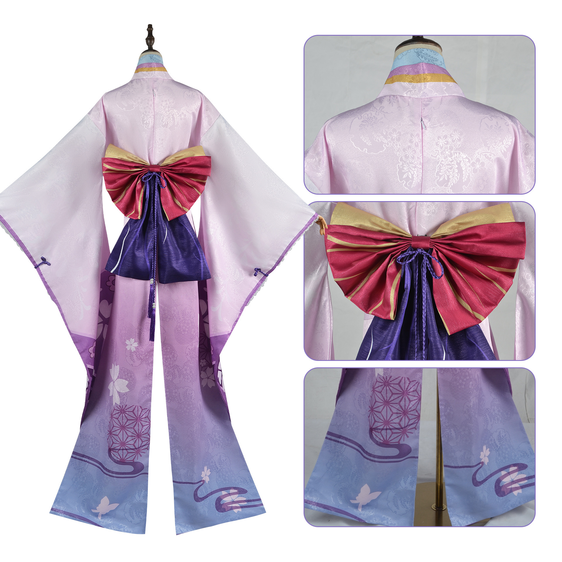 Picture of North Water Trade Original God cos Suit Thor Barr True Thunder General Shadow Warrior cosplay Game Animation Kimono