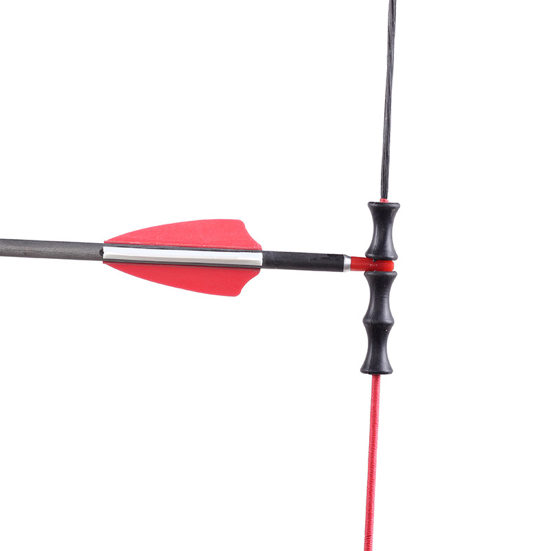 Picture of Manufacturers wholesale bow and arrow silicone finger protection recurve bow archery protection protection protection bowstring positioning rubber shock absorption roller