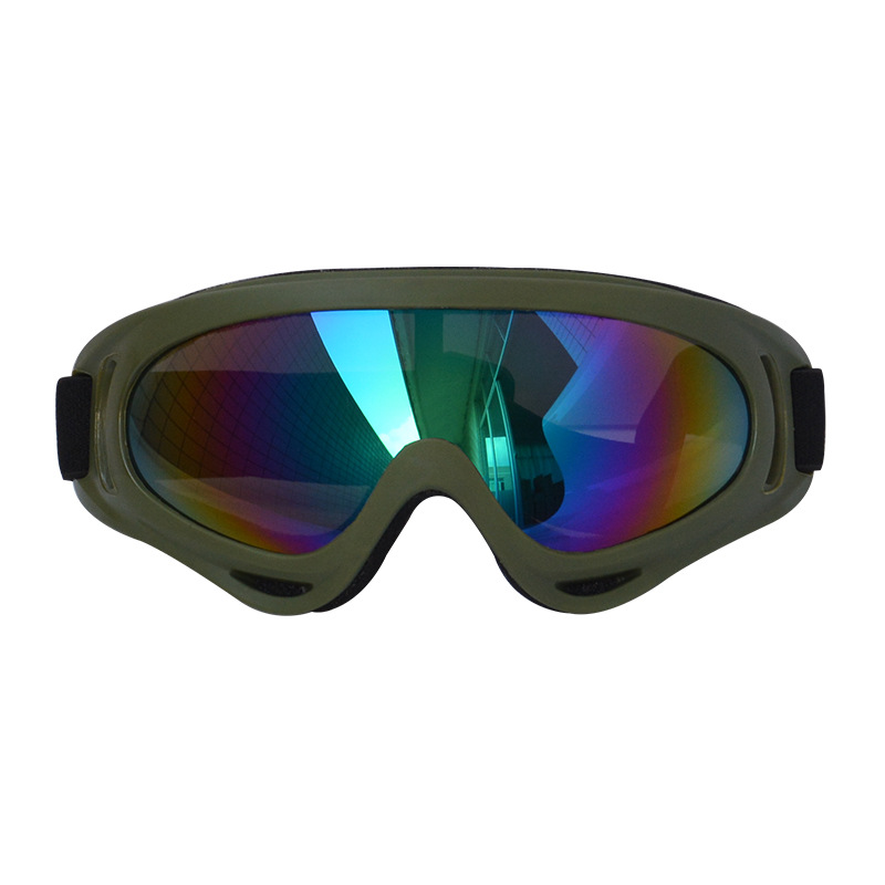 Picture of New multicolor x400 goggles labor protection glasses dustproof goggles splash-proof ski glasses motorcycle goggles