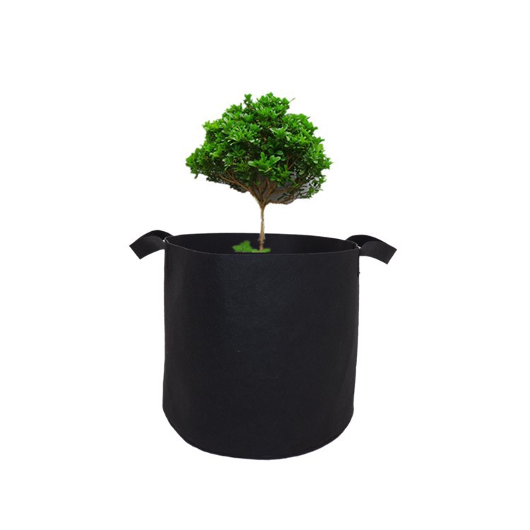 Creative Garden Planting Bags Wholesale Plant Non-woven Seedling Meizhi Thickened Felt Flower Pot Tree Planting Handmade