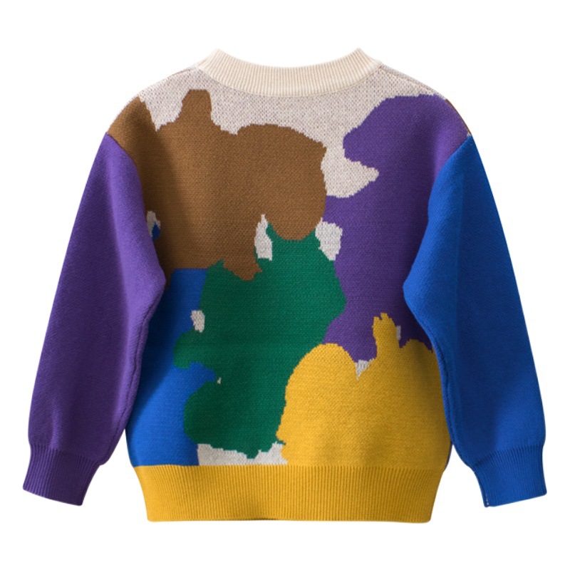 27kids Korean style children's clothing cross-border supply autumn and winter new children's sweater baby boys' clothes knitwear wholesale