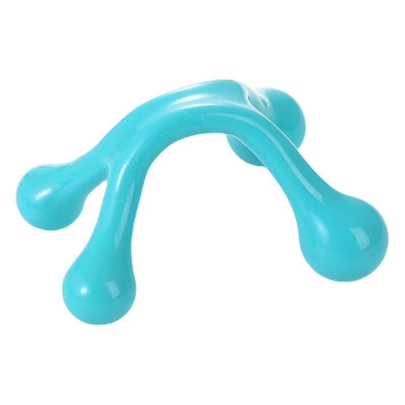Factory spot dredging Meridian four-foot massager spine acupoint push back plastic massage scraper