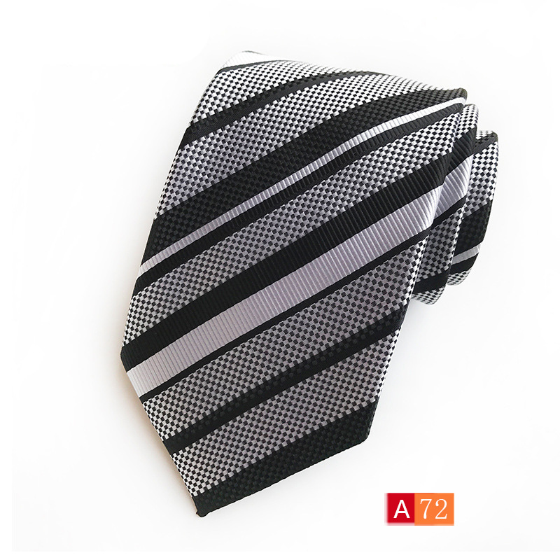 Picture of Source Factory Hot Jacquard Fabric Tie Men's Dress Business Suit Accessories Tie Wholesale