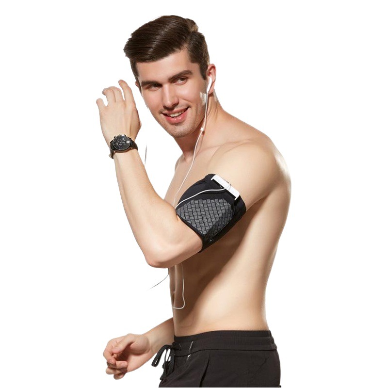 Sports Mobile Phone Close-Fitting Arm Bag Men's Running Arm Bag Fitness Small Objects Elastic Arm Bag Women's Reflective Wrist Bag Manufacturer