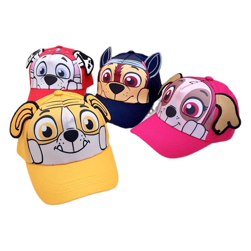 Wangwang team Children's spring and summer Western style hat men's trendy peaked baseball cap baby girl thin sun protection sun hat