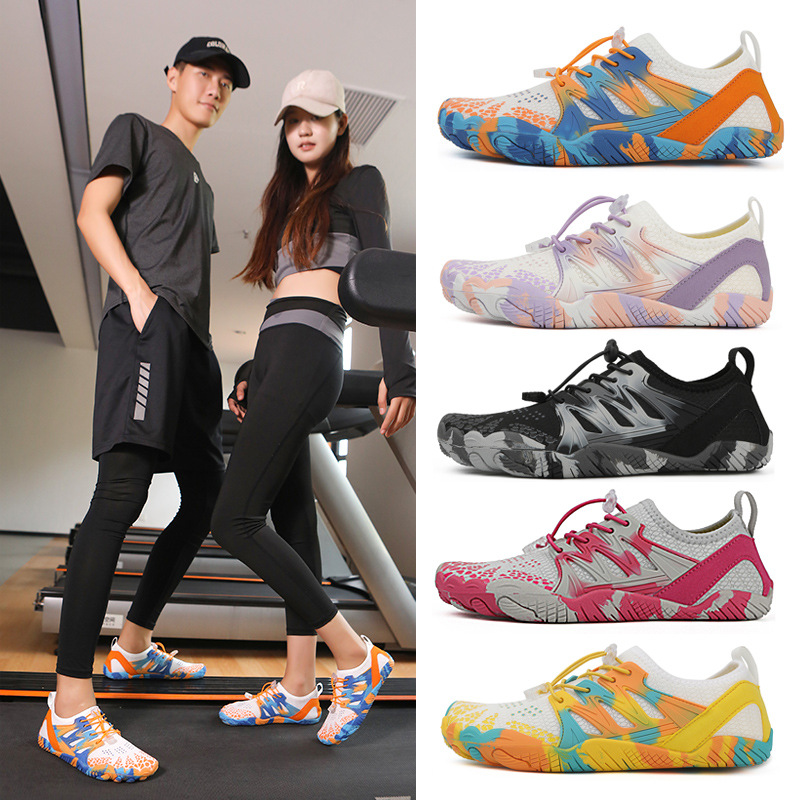 Picture of Outdoor Anti-Cut and Anti-Slip River Tracing Shoes for Couples, Beach Shoes, Quick-Drying Wading Shoes, Thick-Soled Swimming Shoes, Amphibious Shoes