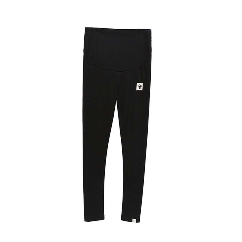 Picture of Factory wholesale maternity pants spring and autumn maternity pants kitten leggings pregnant women belly pants stretch 9 points leggings