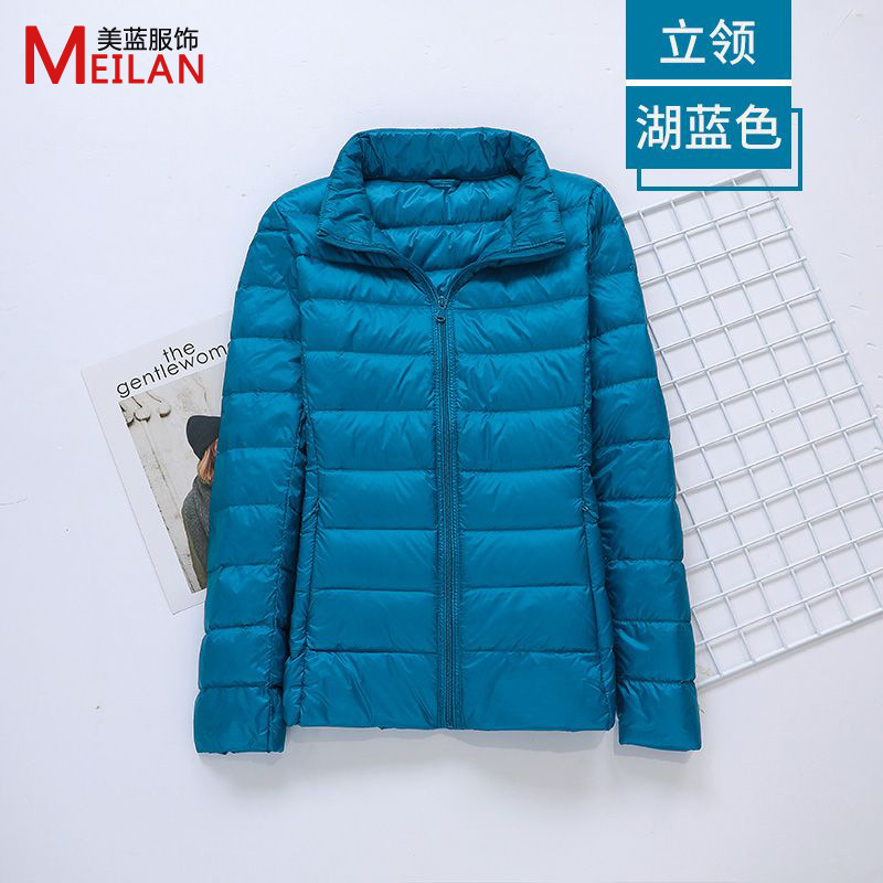Picture of Women's down Jacket 2025 New Short Style Lightweight Thickened Warm Slim Fit Korean Style White Duck down Fashion Coat Wholesale