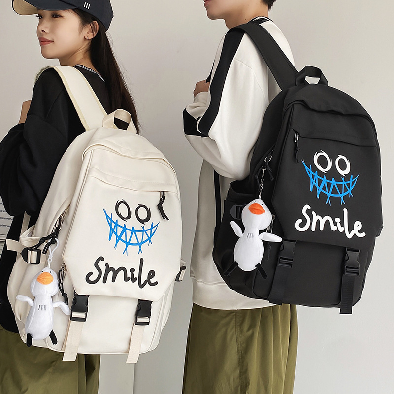 Picture of Schoolbags for Men, College Students, Fashionable Letter Backpacks, Primary School Students, Junior High School Students, High School Students, Wholesale High-Quality Girls