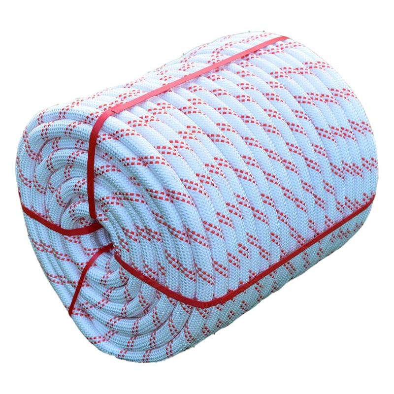 Picture of Factory wholesale nylon rope white cored rope truck windproof binding rope tent safety rope polypropylene braided rope