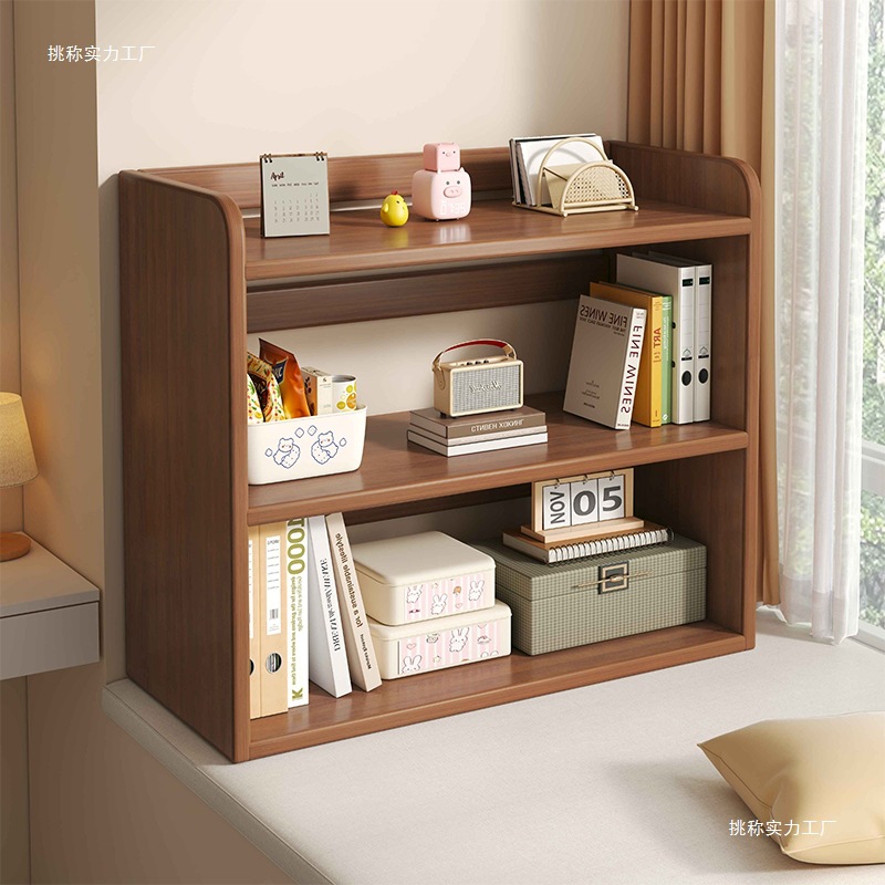 Small bookcases on the balcony, bay windows, bookshelves, storage shelves, window sills, storage cabinets, simple multi-layer layered shelves