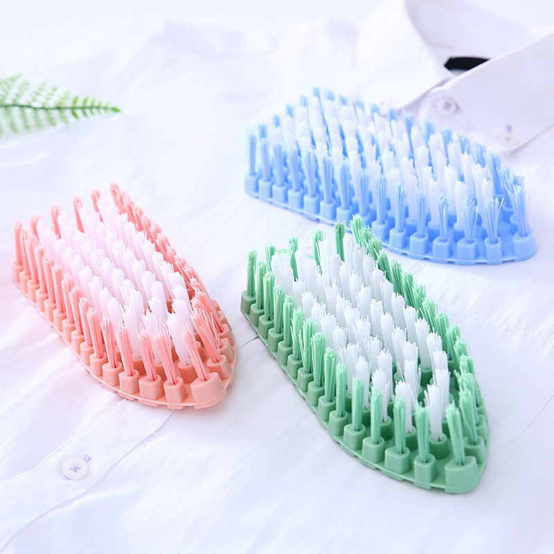 Flexible Cleaning Brush Kitchen Sink Stove Curved Brush Bathroom Tile Floor Brush Household Soft Fur Plate Shoe Brush