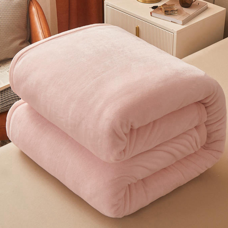 Picture of Jieliya cloud mink blanket nap blanket flannel bed sheet blanket
