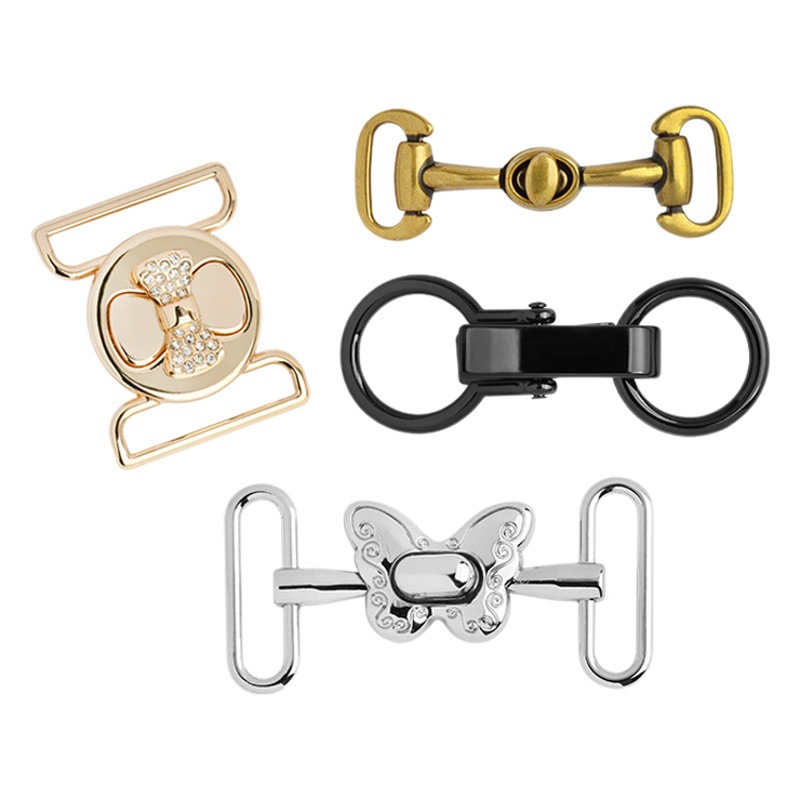 Metal Belt Buckle Women's Coat Jacket Suit Belt Belts Waist Lock Buckle Fashion Hardware Accessories Buttons