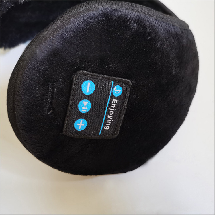 Picture of Foreign trade winter warm earmuffs Audio Bluetooth headset earmuffs hands-free velvet Bluetooth music earmuffs