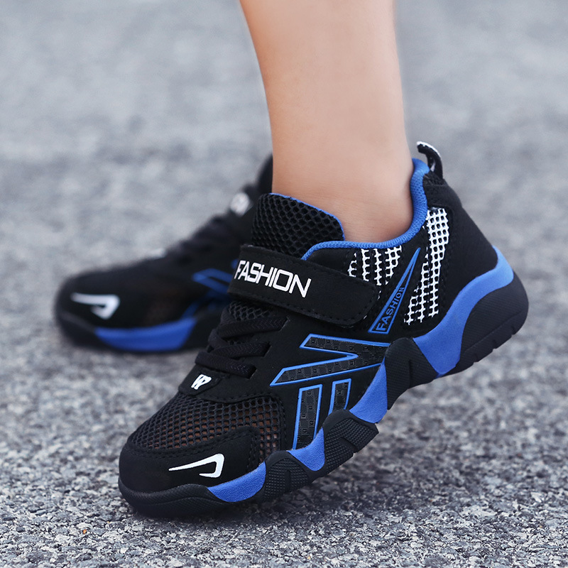 Boys' Shoes 2025 New Summer Children's Mesh Shoes Breathable sneaker Middle and Big Children's Non-slip Casual Running Shoes Trendy
