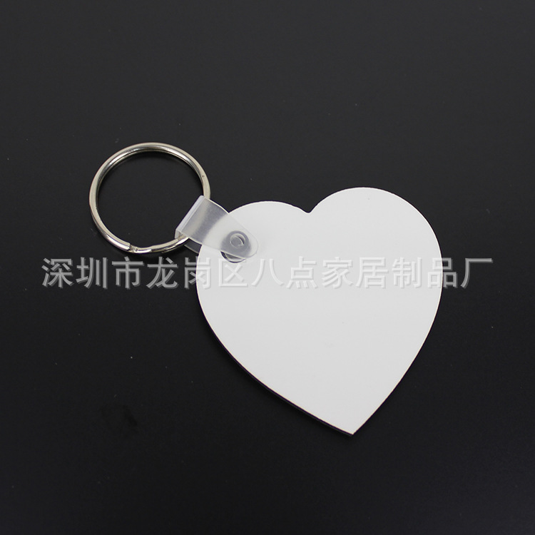 MDF thermal transfer blank consumables hanging decoration pendant factory coating board wood panel painting blank hot stamping consumables diy