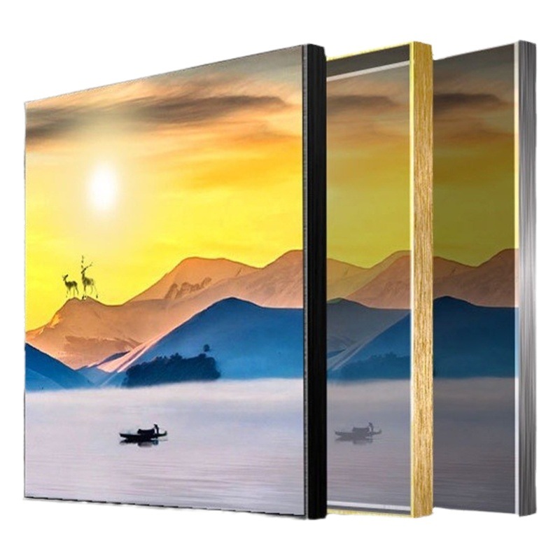 Picture generation decorative painting living room sofa hallway painting wholesale hotel restaurant mural factory aluminum alloy frame hanging painting
