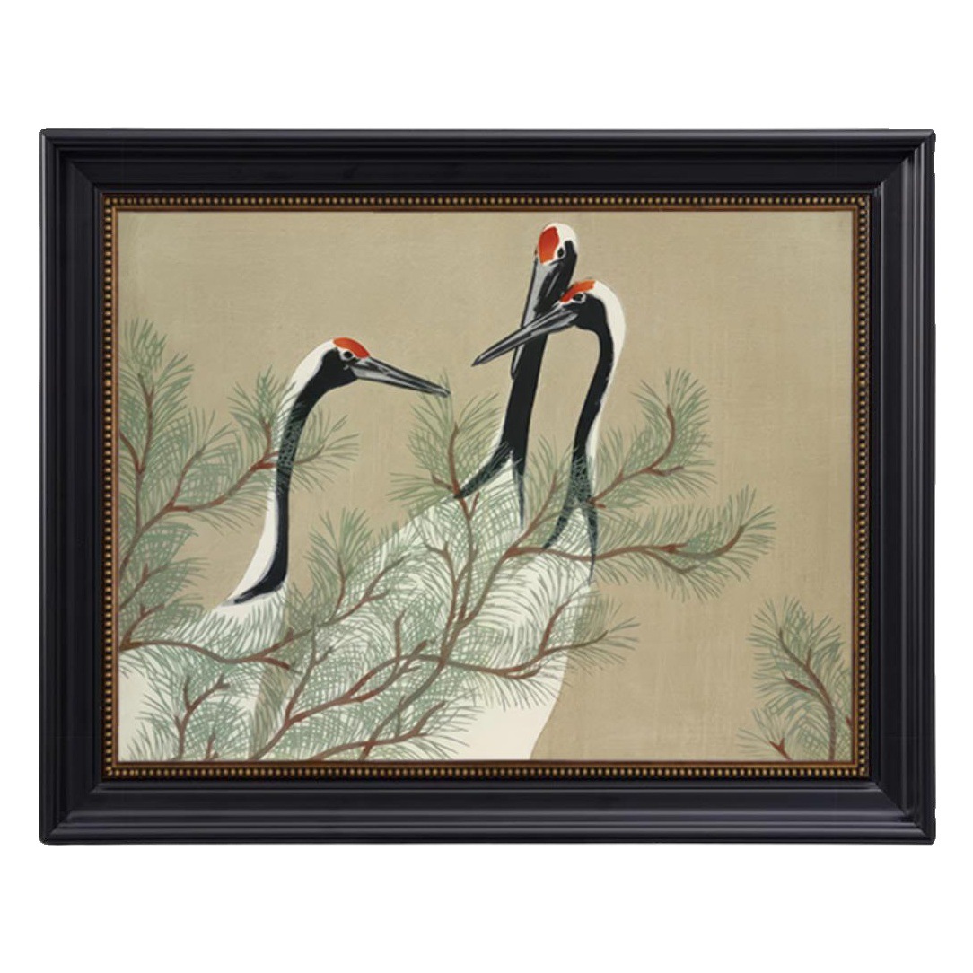 French oil painting antique mural electric meter box decorative painting living room American European Chinese style blocking push-pull hydraulic