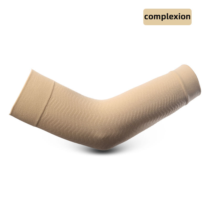 Picture of 3D Shaping Beauty Arm Knitted Bundle Arm Cover Rib Elastic Shrinkable Auxiliary Compression Arm Cover Slimming Thin Arm Cover