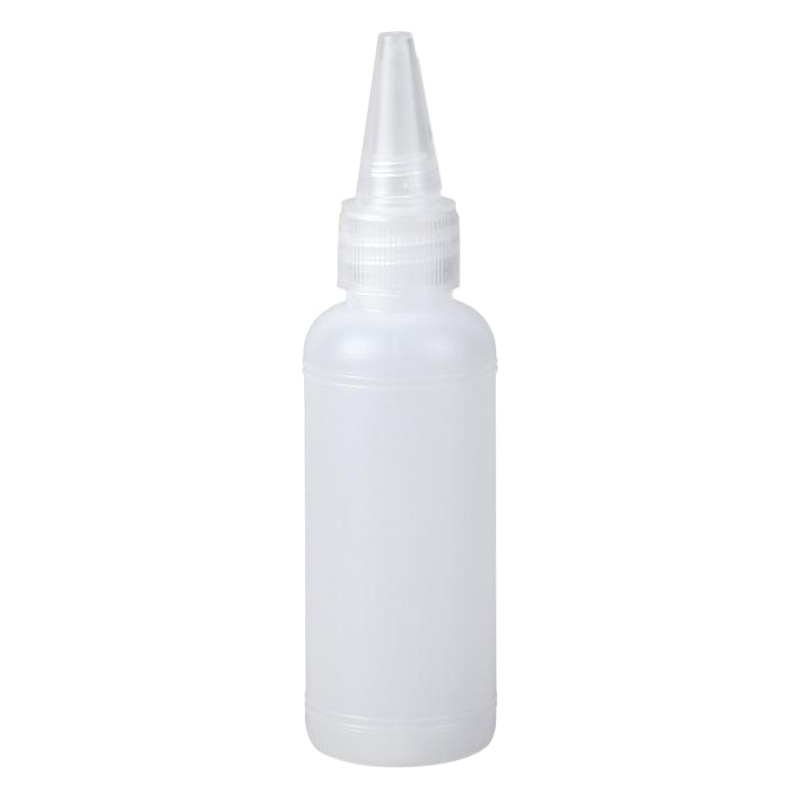 Spot 10ml 20ml 30ml 50ml soft squeeze pointed mouth plastic bottles sub-packed small sample bottles sealed without leakage