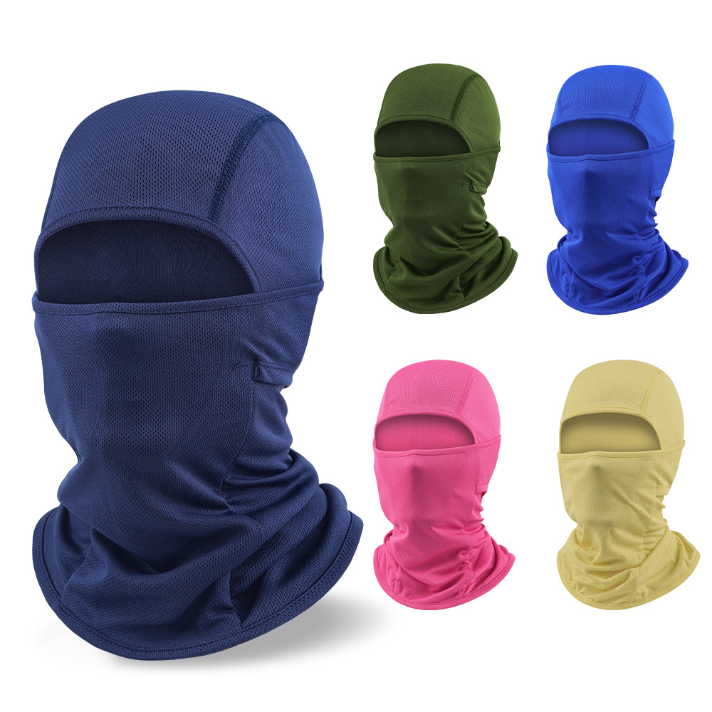 Picture of Cross-Border Quick-Drying Breathable Outdoor Sports Hood Neck Protector Cycling Mask Balaclava Flying Tiger Hat Pullover Hat