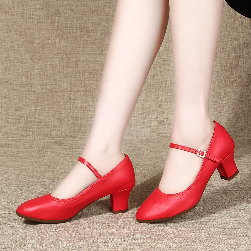Picture of 2023 Summer New Cross-border Dancing Shoes Square Dancing Shoes Adult Soft Sole Dancing Shoes for Women