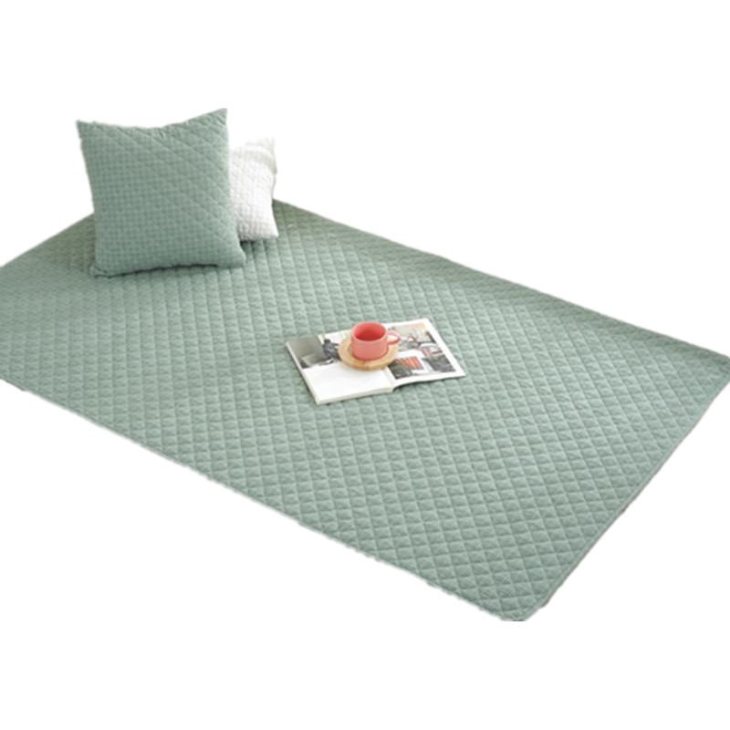 Quilted cotton yarn-dyed cotton mat Plaid children's baby crawling mat nap mat crawling mat factory wholesale