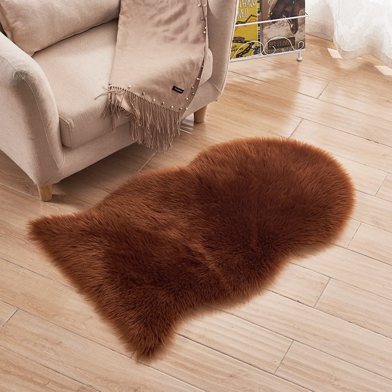 Picture of Modern Simple Machine Washable Living Room Entrance Carpet Balcony Study Bedroom Bedside Mat Machine Washable Solid Color Foot Mat