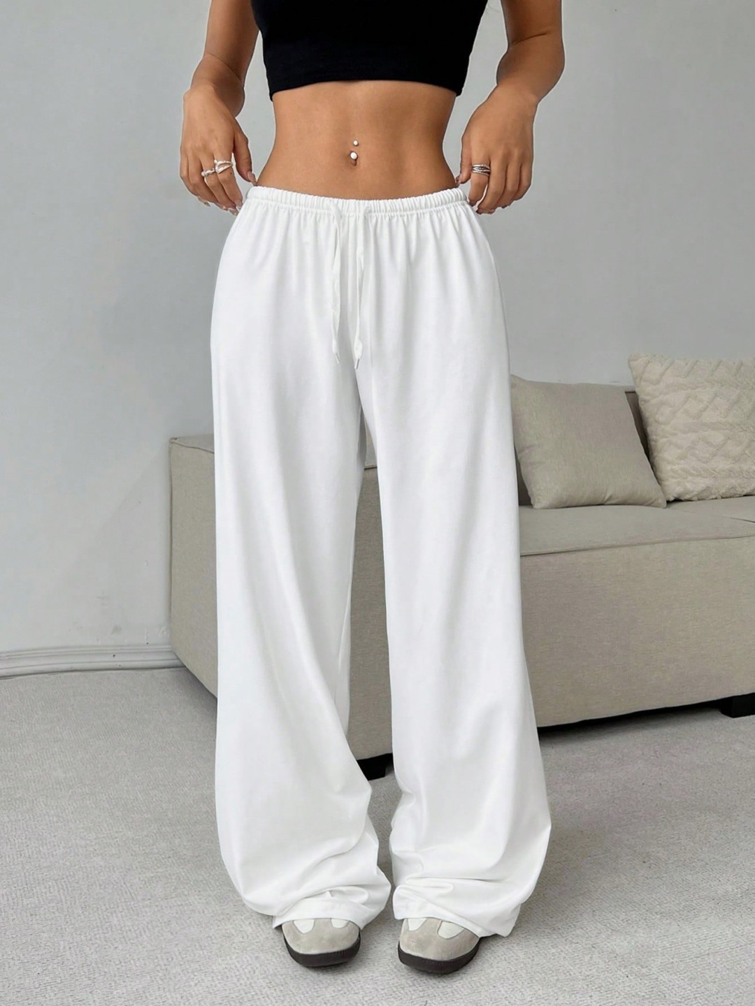 Europe and the United States cross-border foreign trade women's clothing 2025 Amazon wish independent station autumn new leisure loose sports pants