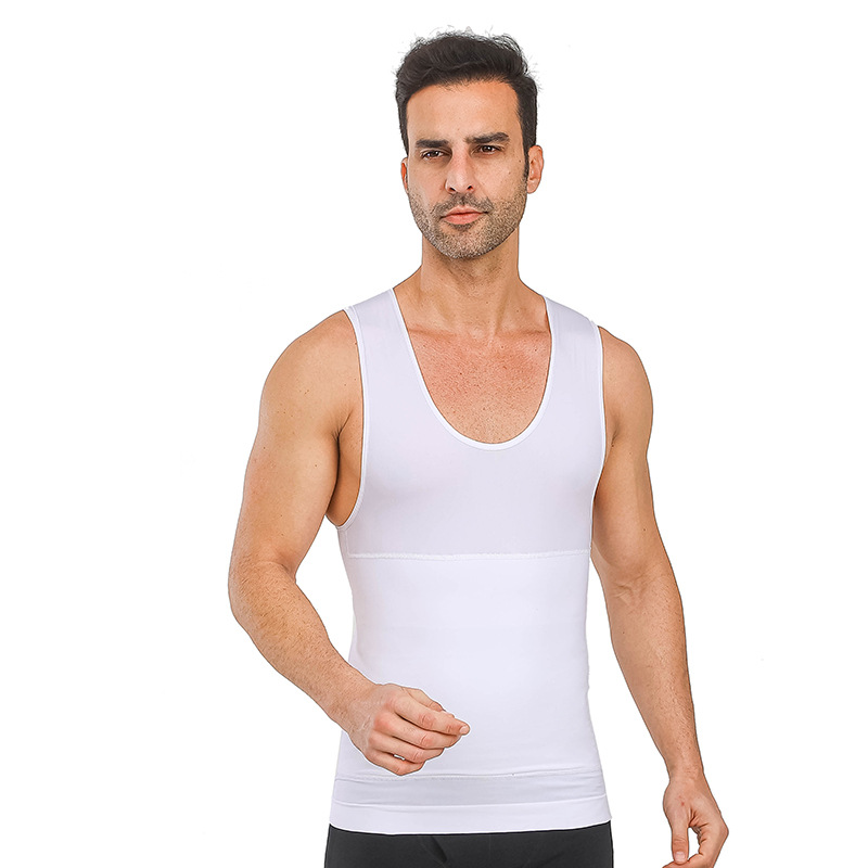 Picture of Cross-border domestic e-commerce preferred hidden meat artifact belly hidden meat chest slimming base body-shaping vest BX07
