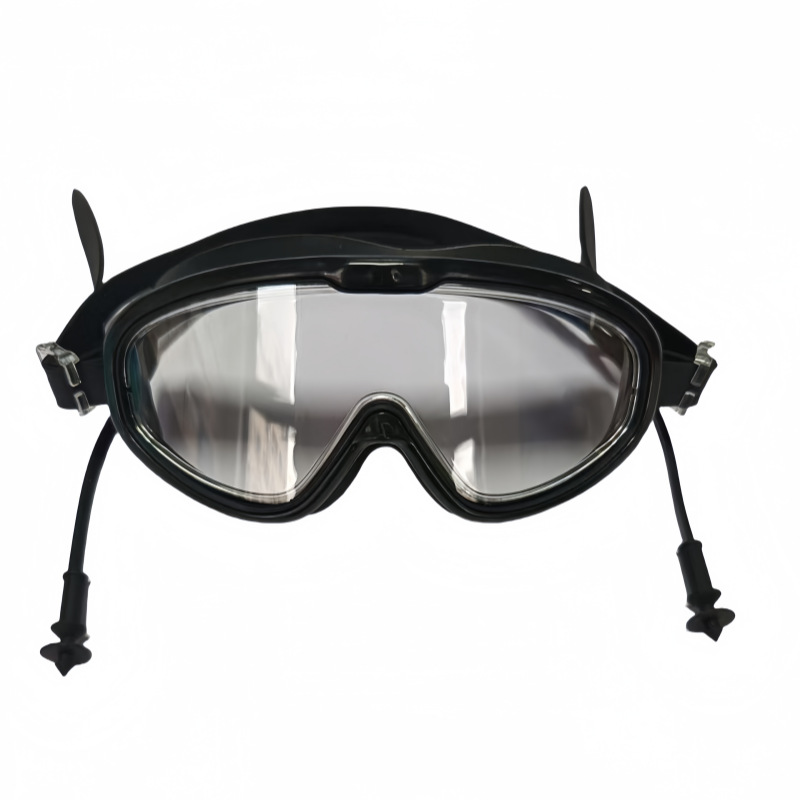 Picture of Children's Swimming Glasses Men and Women Students High-definition Swimming Goggles Anti-fog Waterproof Diving Goggles Swimming Cap Fashion Durable Protection
