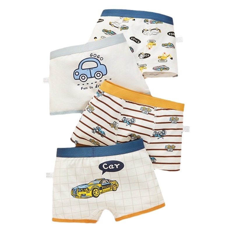 Children's Underwear Boys' Pure Cotton Boxer Shorts Boys' Baby Children's Underwear Underwear