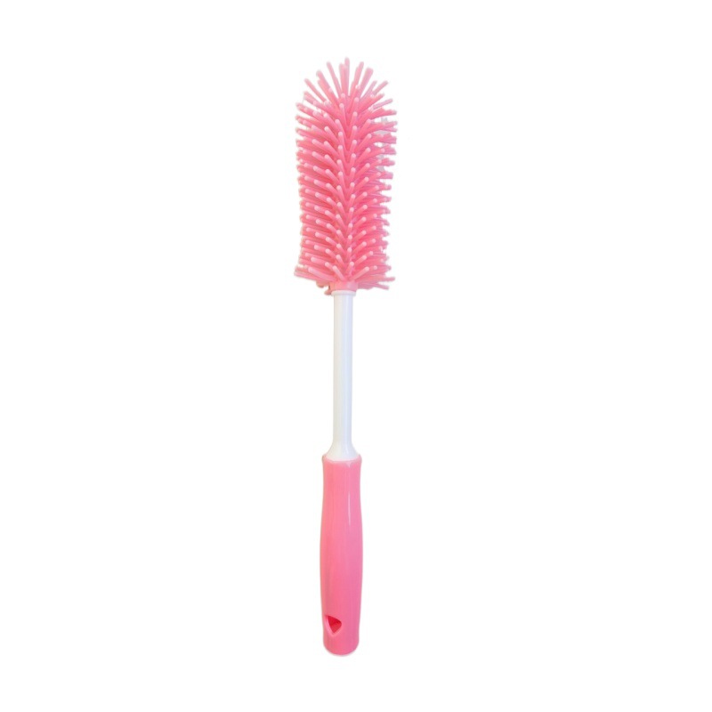 Picture of Liquid silicone bottle brush cleaning cup rotating brush nipple brush three-in-one multifunctional cleaning rinse factory direct sales
