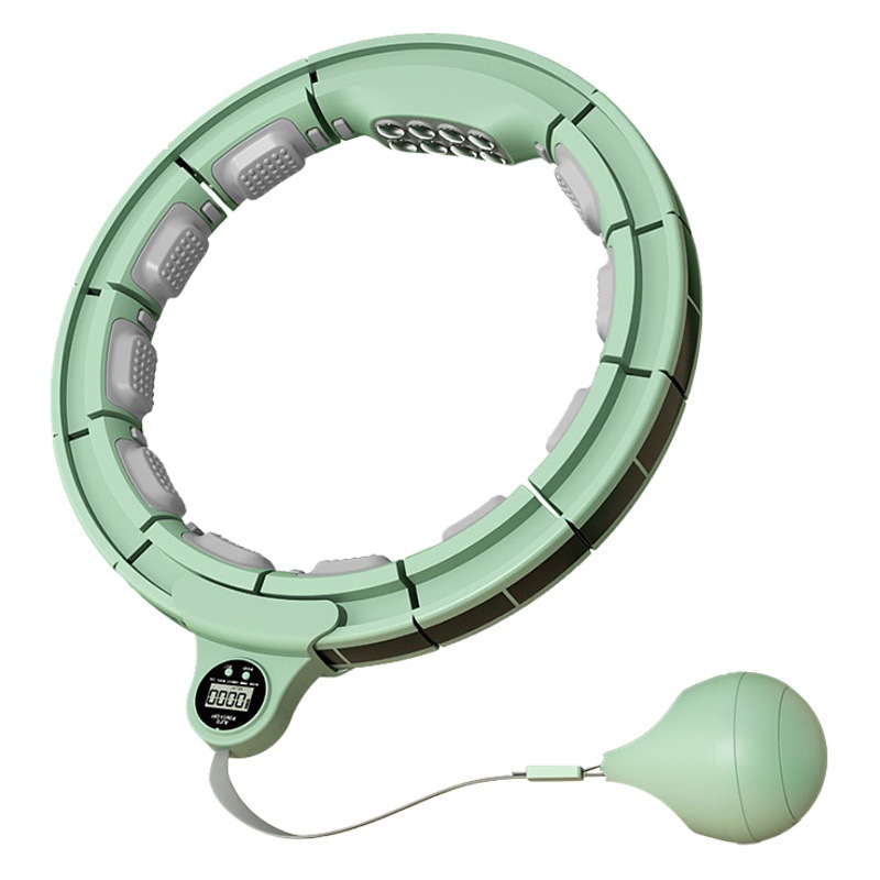 Cross-border intelligent hula hoop abdominal beauty waist weight loss artifact fitness female male thin belly thin waist