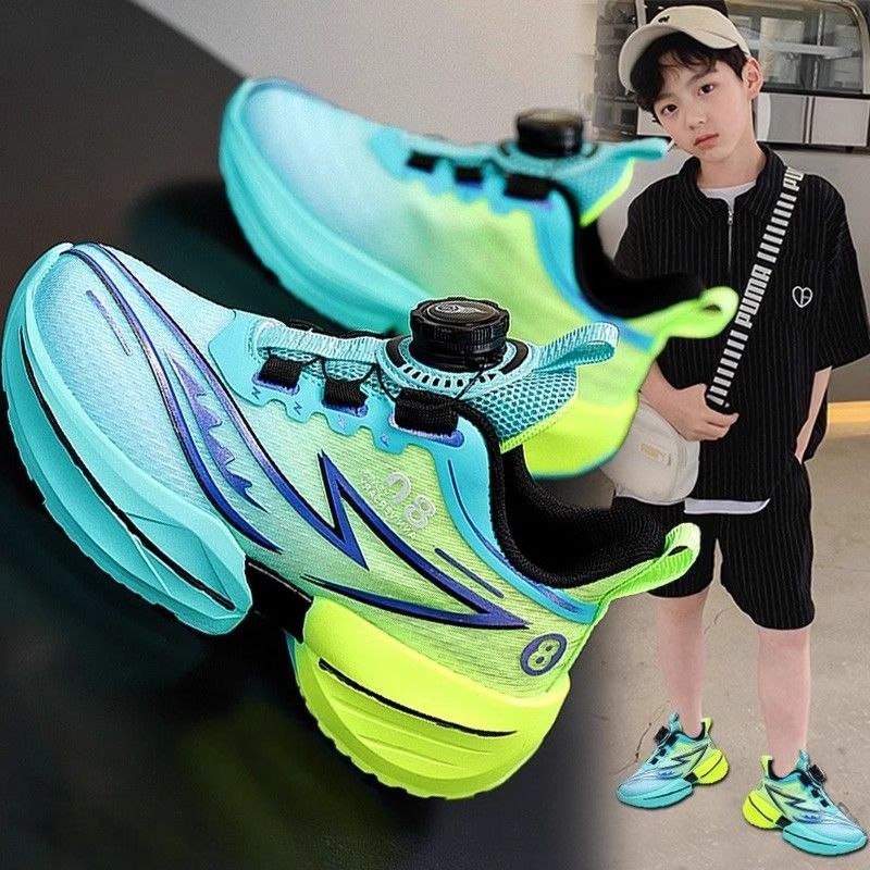 Red Rabbit 8pro Boys sneaker Summer New Mesh Breathable Middle and Large Children's Shoes Men's and Children's Professional Running Shoes