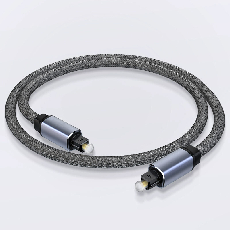 Picture of Digital SPDIF fiber optic audio cable toslink TV Audio echo wall power amplifier lossless cable