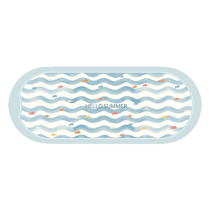 Pu Shang bathtub non-slip mat bathroom anti-fall floor mat shower room children and elderly bath shower mat suction cup mat