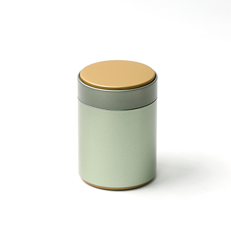 Picture of Spot Tea Tinplate Round Can Universal Tea Green Tea Pu'Er Dahongpao Tinplate Round Can Packaging Gift