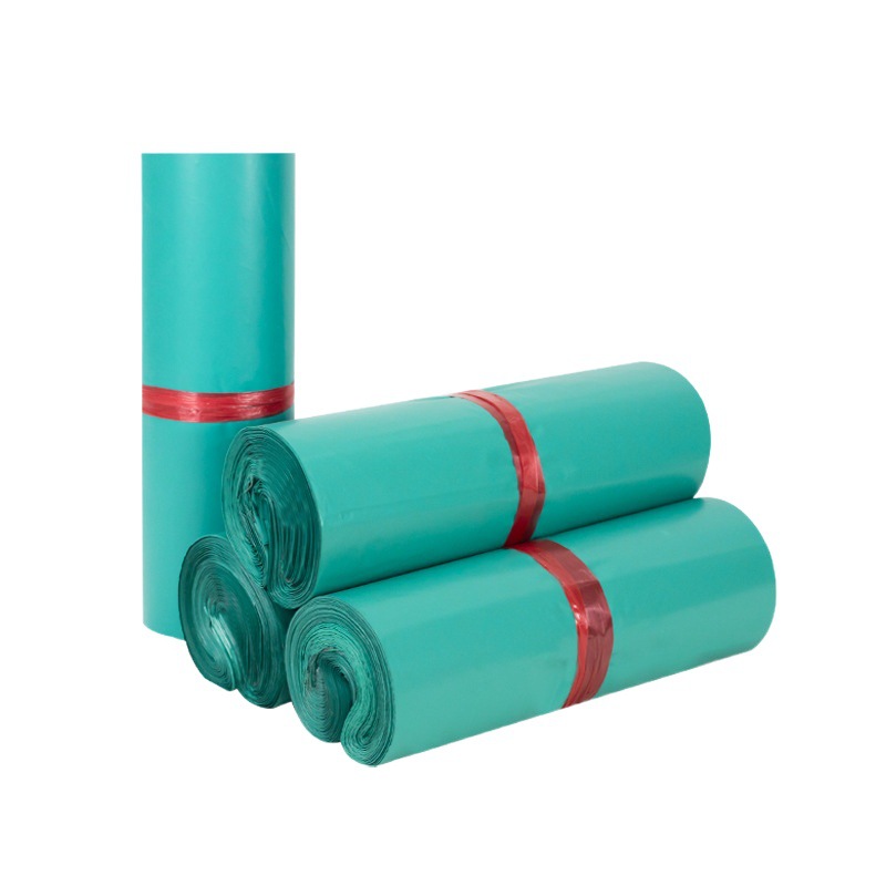 There is a profit express bag wholesale green large waterproof bag 50*70 plastic bag clothing bag logistics packing bag