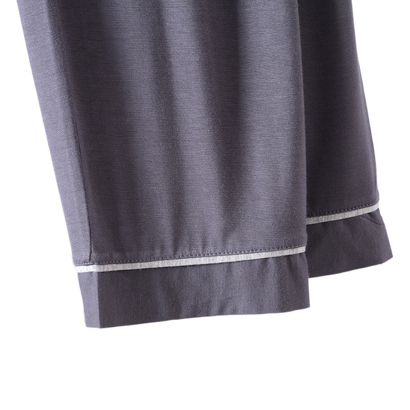 Men's Simple Modal Thin Pajama Pants Home Pants Men's Loose Pants Can Wear Casual Outer Pants