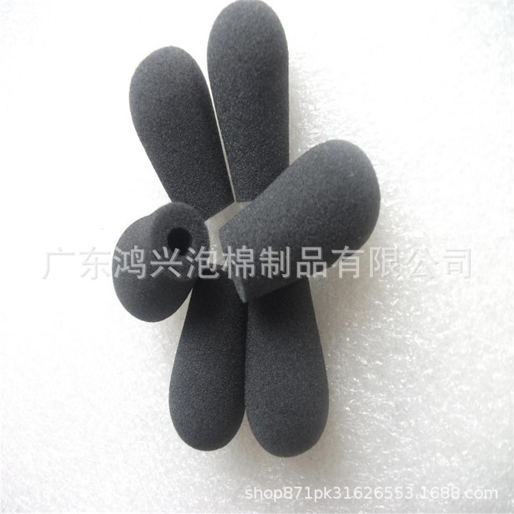 Polyester Fiber Sponge Cover Ktv Dust-Proof Microphone Cover Antibacterial High-Density Flexible Conference Performance Equipment Accessories