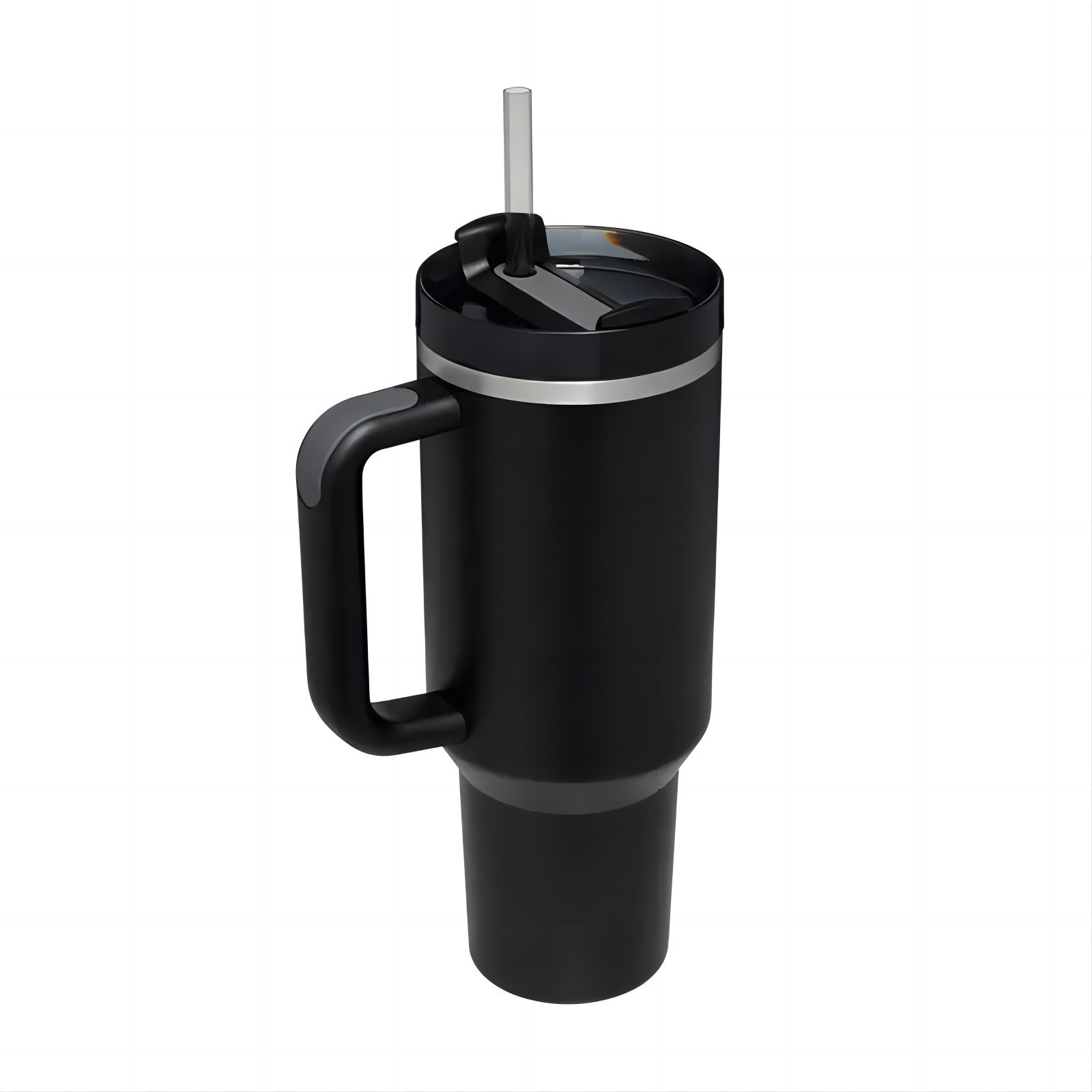 Picture of Cross-border 40oz generation second generation car cup 304 stainless steel handle thermos cup large capacity straw ice cup