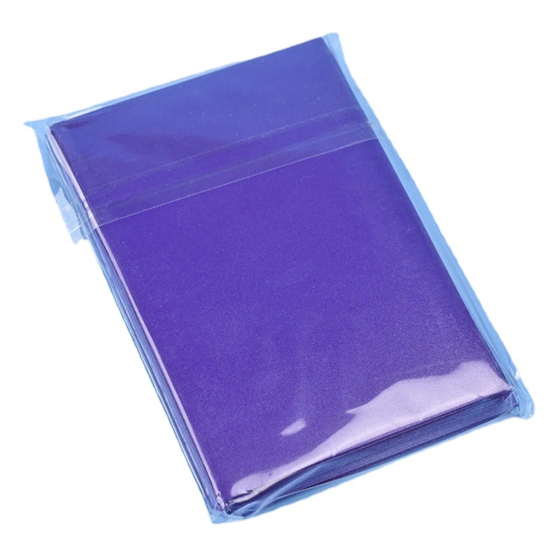Wholesale Gypsophila matte laser 20 Silk two-layer card film double-layer small card card Film card set color protective cover transparent